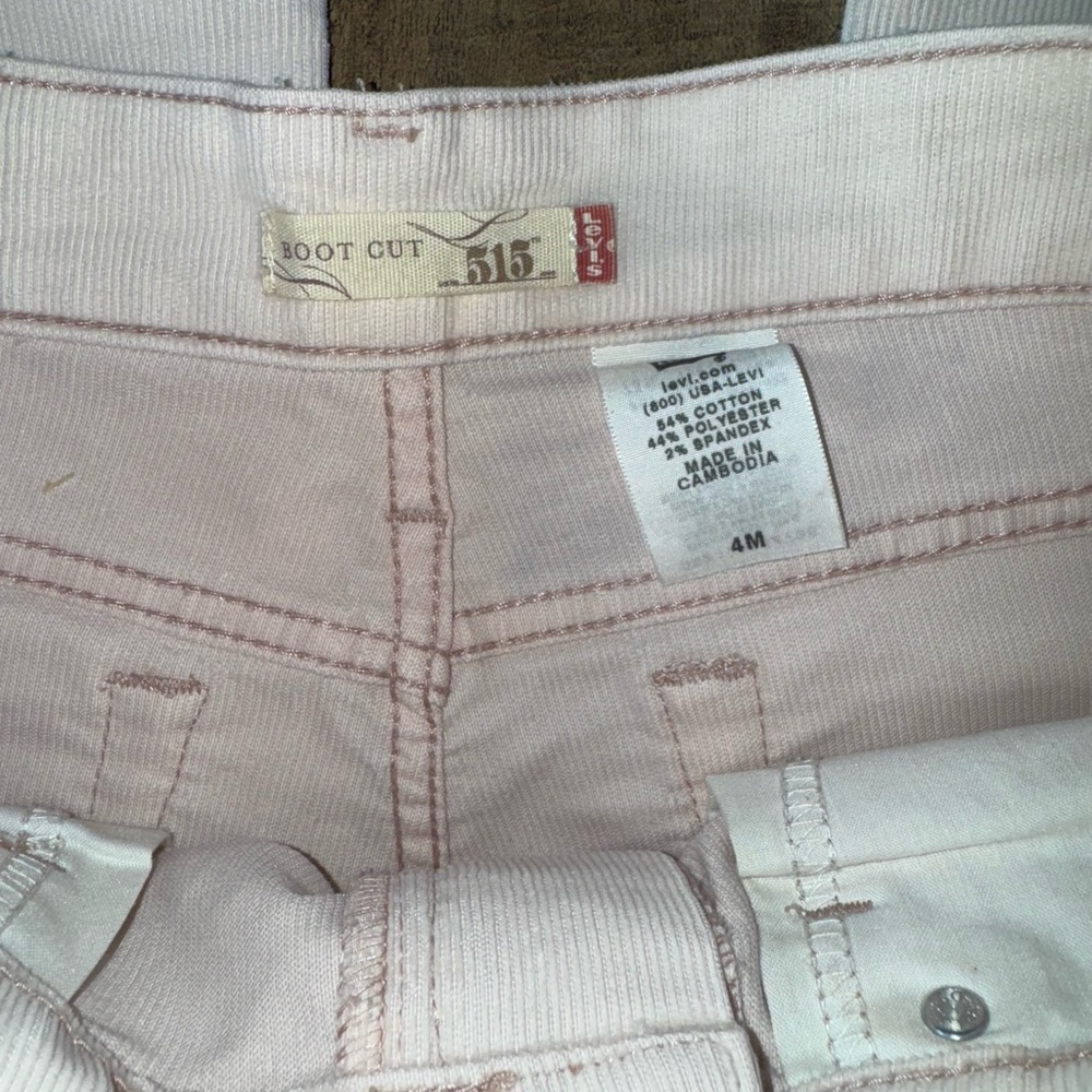 Levi's Women's Boot Cut Jeans - Pale pink - Picture 3 of 4